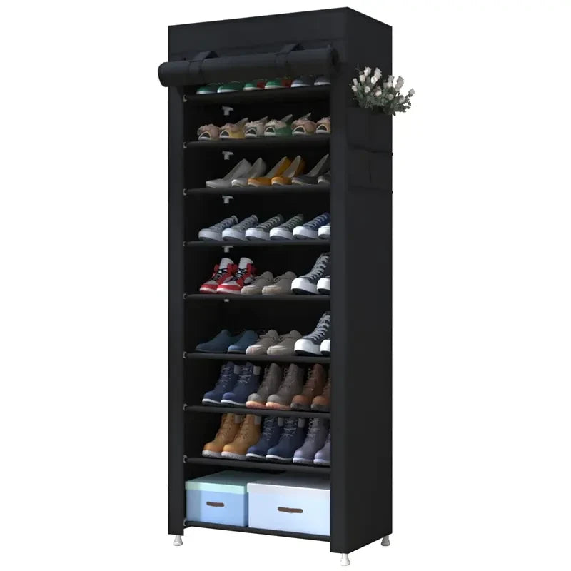 UDEAR Dustproof Tiered Shoe Rack