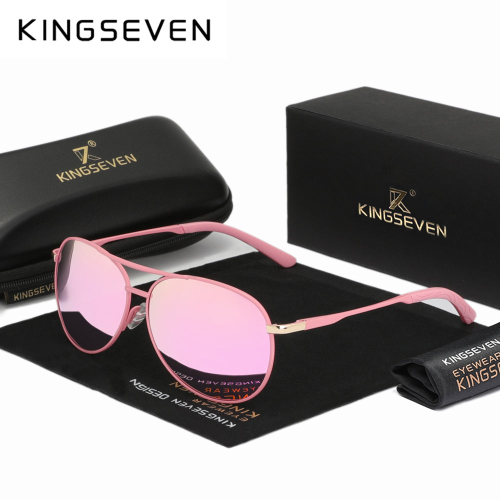Polarized Retro Aviator Sunglasses UV400