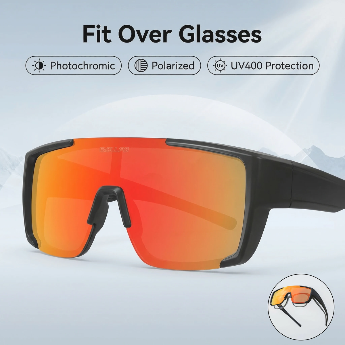 Fit-Over Polarized Sunglasses UV400