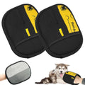 Pet Hair Remover Grooming Mitt (Pair)