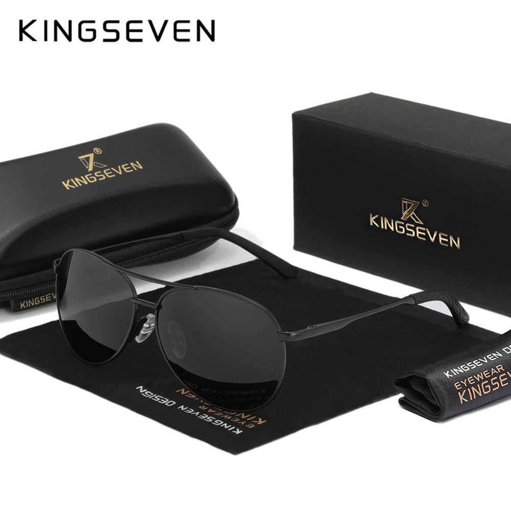 Polarized Retro Aviator Sunglasses UV400