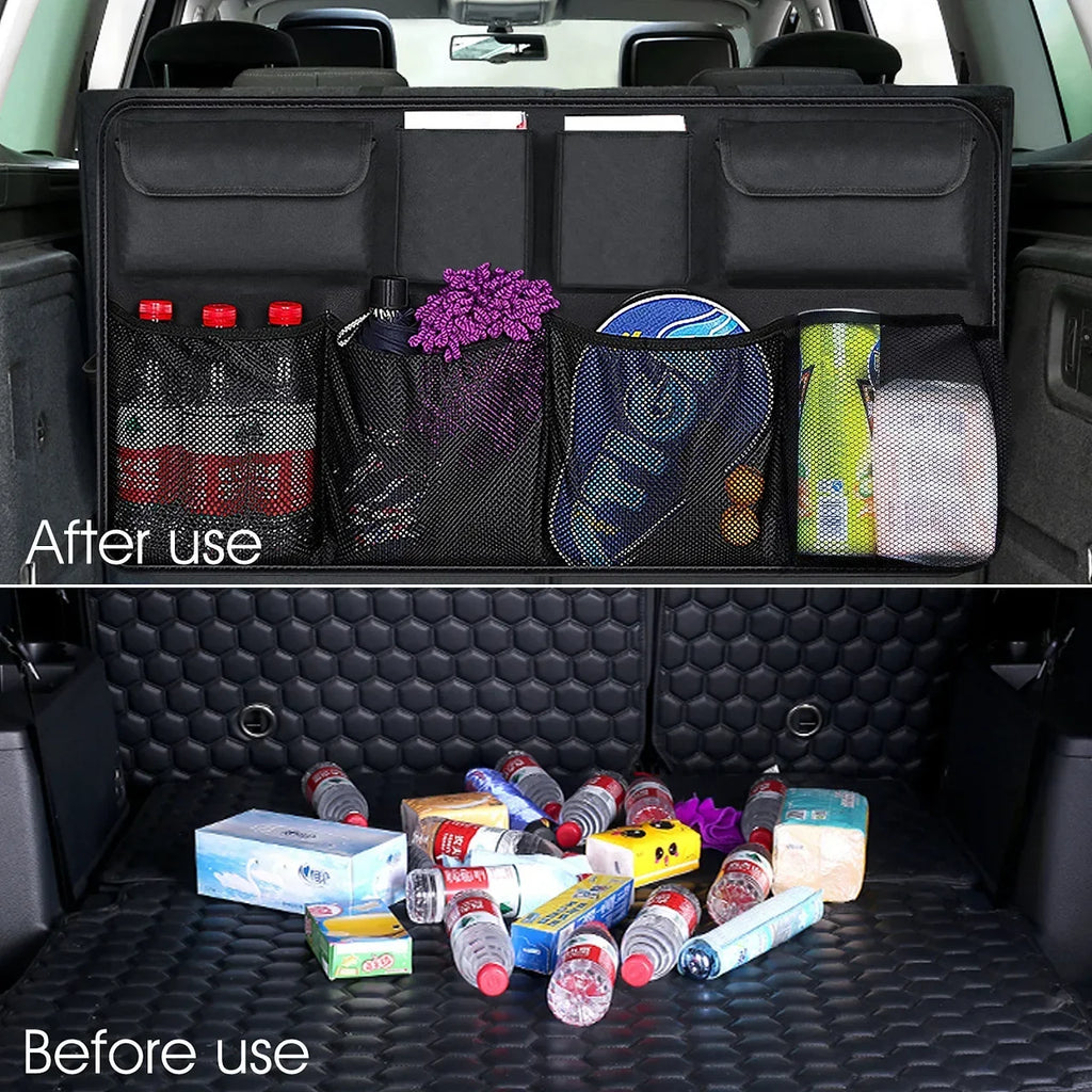 8-Pocket Car Seat Back Organizer