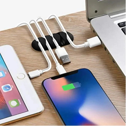Adhesive Silicone Cable Clips (10pcs)