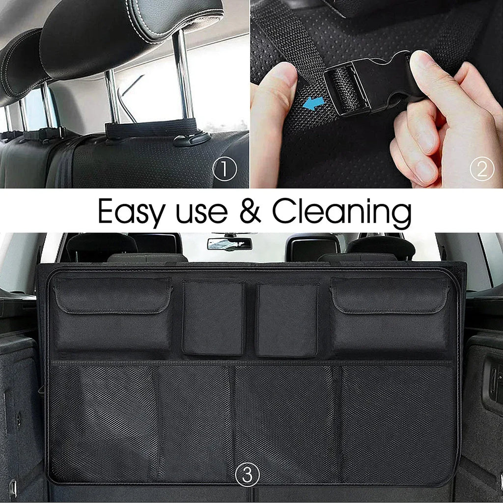 8-Pocket Car Seat Back Organizer