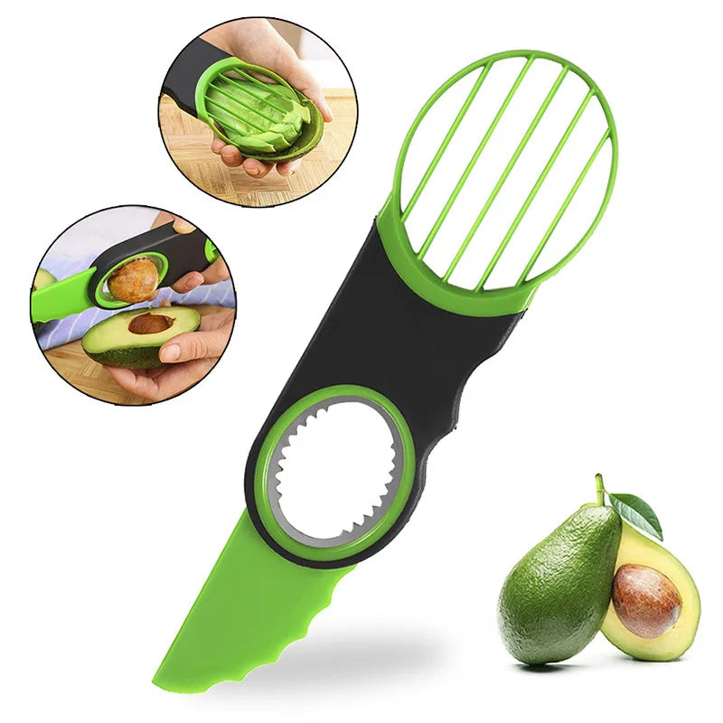 3-in-1 Avocado Slicer, Pitter and Peeler Tool
