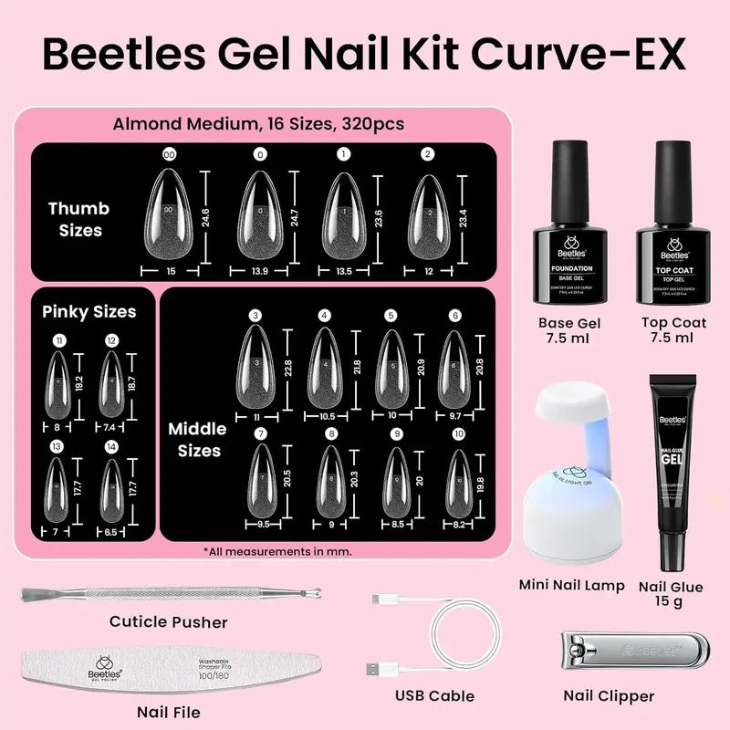 Acrylic Nail Extension Kit