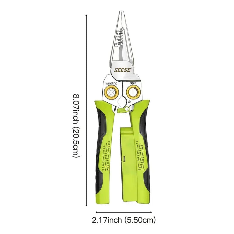 8-in-1 Wire Stripper Pliers