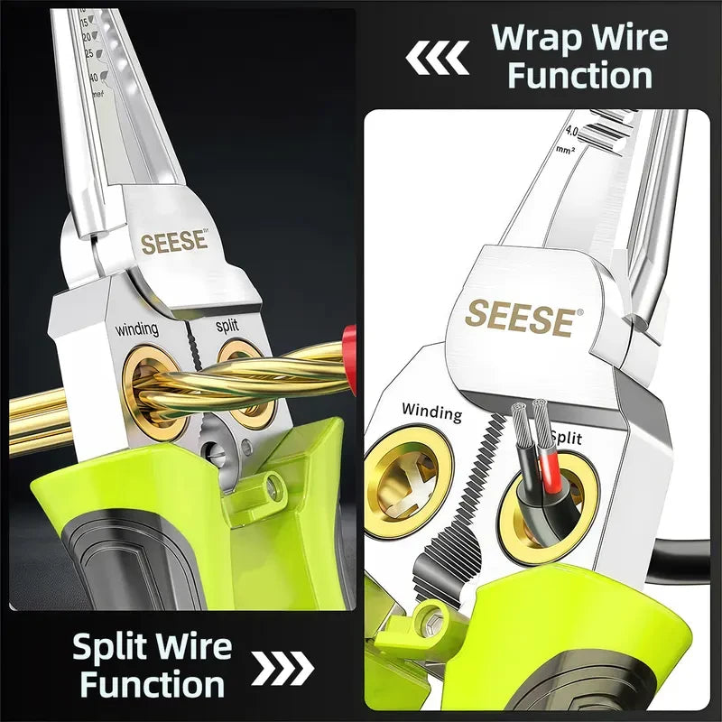 8-in-1 Wire Stripper Pliers
