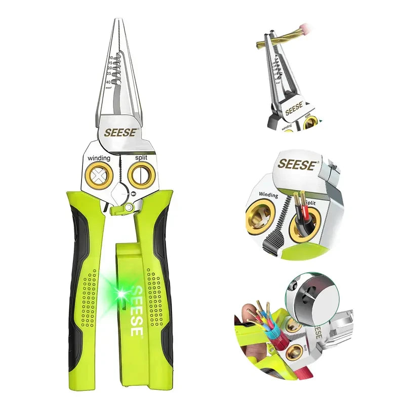 8-in-1 Wire Stripper Pliers