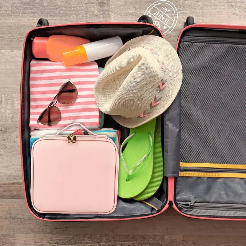 Lighted Travel Makeup Case