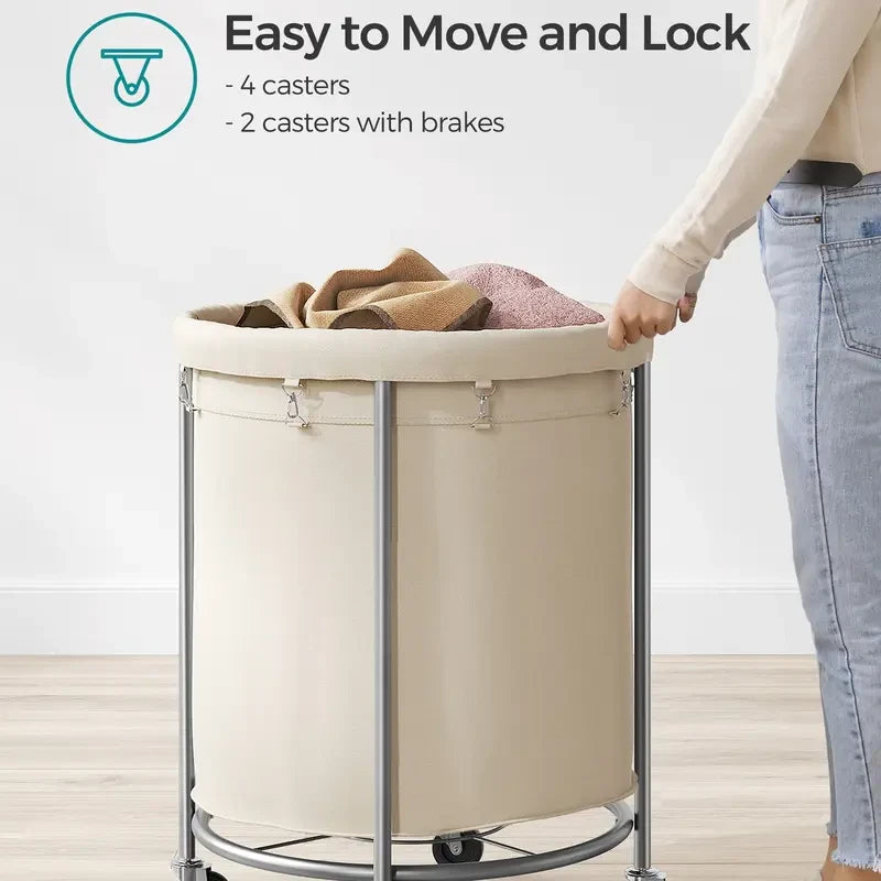 Rolling Laundry Hamper with Wheels