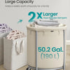 Rolling Laundry Hamper with Wheels