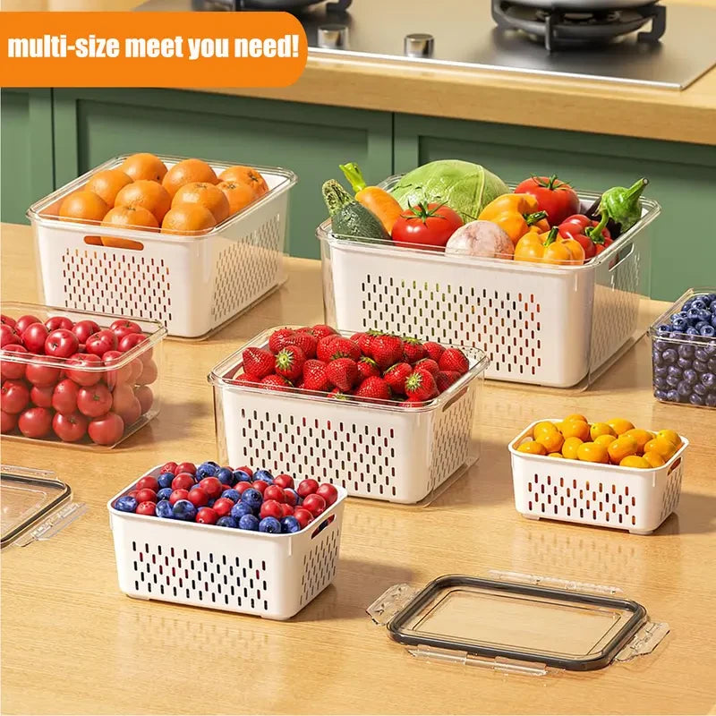 Stackable Fridge Storage Containers