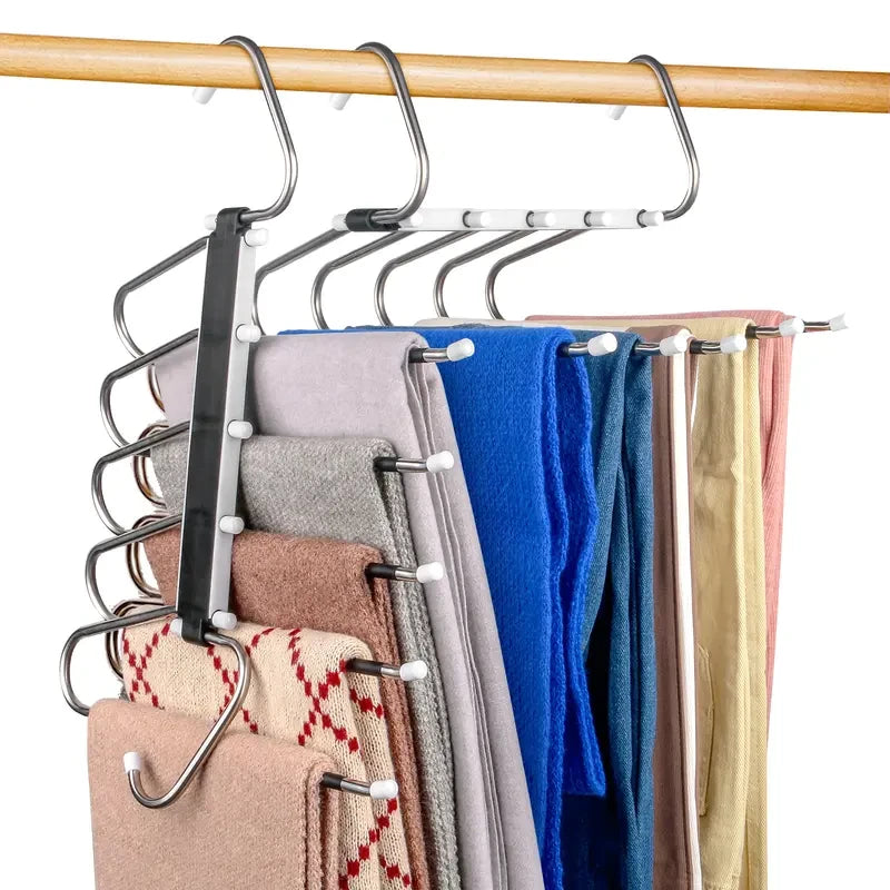 Multi-Layer Space-Saving Pants Hanger