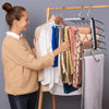 Multi-Layer Space-Saving Pants Hanger