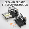 Foldable Over Sink Dish Drying Rack