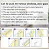 Door Draft Stopper Weather Stripping