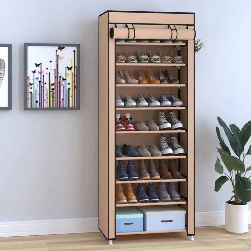 Dustproof Tiered Shoe Rack