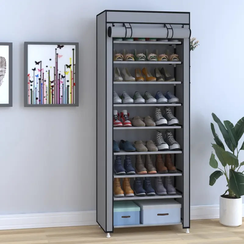 Dustproof Tiered Shoe Rack