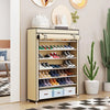 Dustproof Tiered Shoe Rack