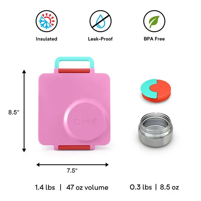 OmieBox Insulated Bento Lunch Box