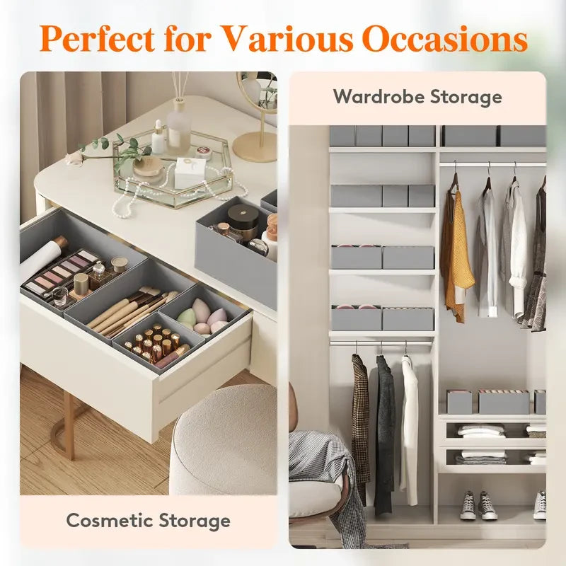Vanity Drawer Organizer Set