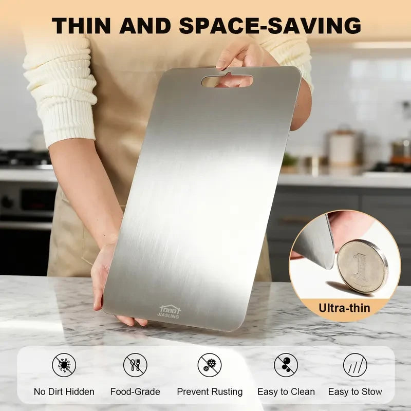 Stainless Steel Cutting Board Set
