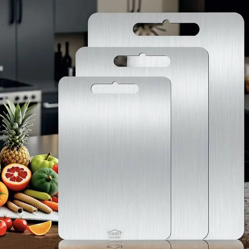 Stainless Steel Cutting Board Set