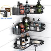 Black Stainless Steel Corner Shower Caddy