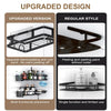 Black Stainless Steel Corner Shower Caddy