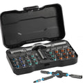 24-Piece Compact Magnetic Ratchet Screwdriver Set with Repair Case