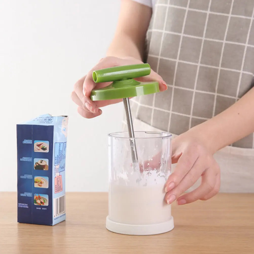Manual Handheld Milk Frother Coffee Foam Maker