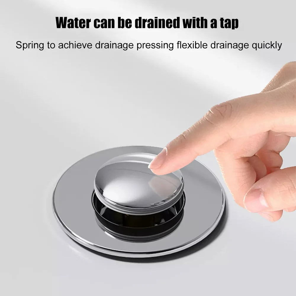 Pop-Up Sink Drain Strainer 2-Pack