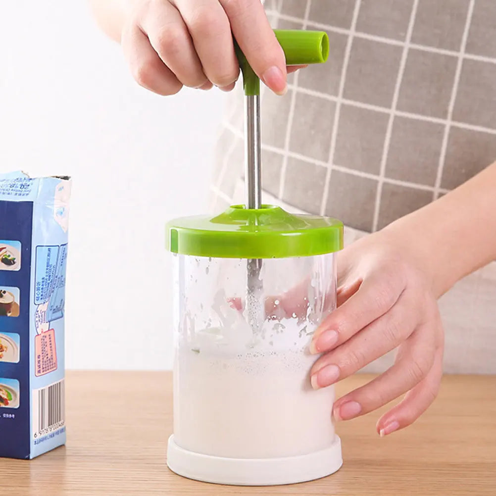 Manual Handheld Milk Frother Coffee Foam Maker