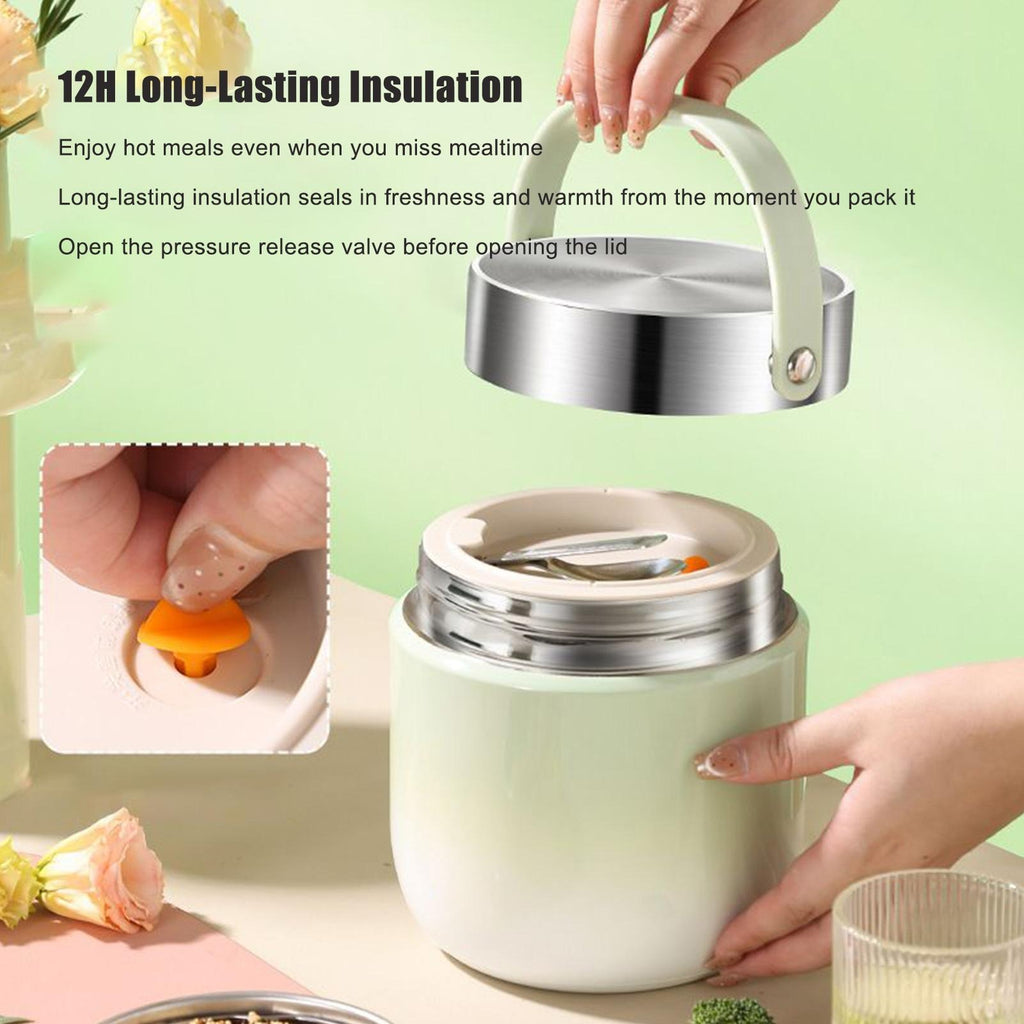 1200ml Leakproof Thermal Bento Lunch Container