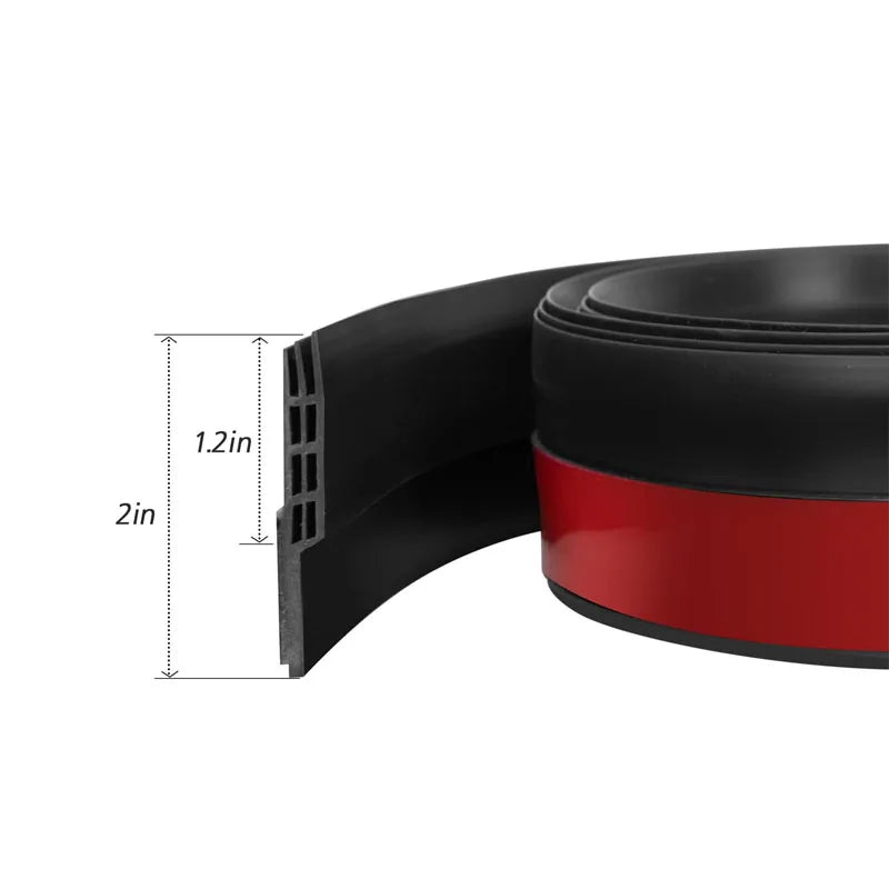 39-Inch Self-Adhesive Silicone Under-Door Draft Seal Strip