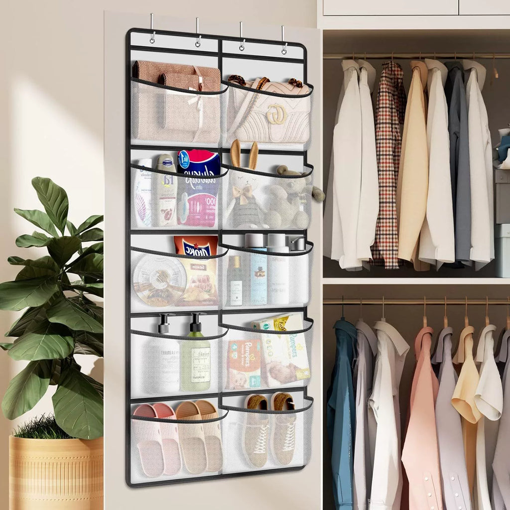 5-Grid Over-Door Storage Organizer Bag