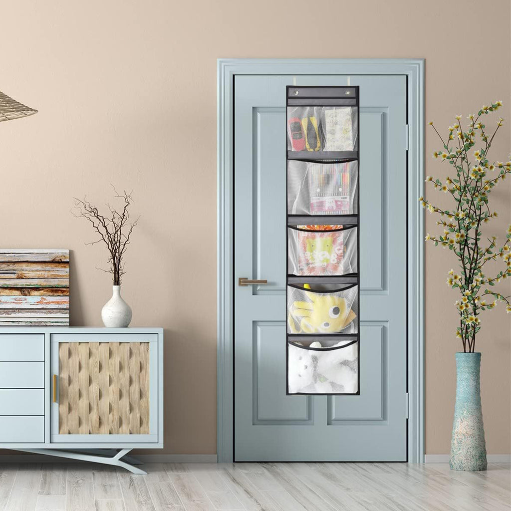 5-Grid Over-Door Storage Organizer Bag