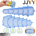 8pc Silicone Stretch Lids