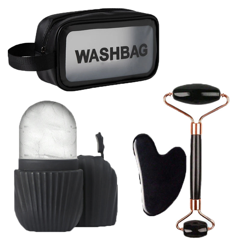 Gua Sha & Ice Face Roller Set
