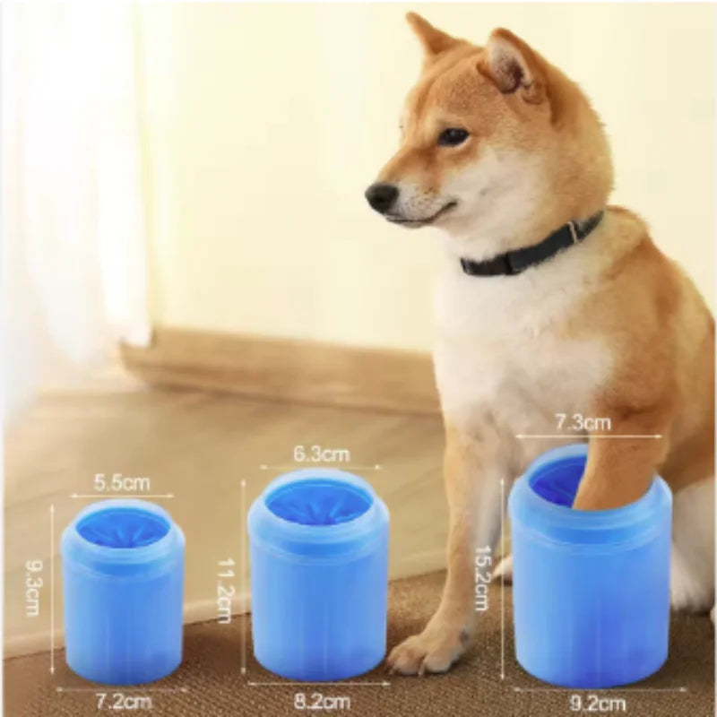 Portable Silicone Dog Paw Cleaner Cup