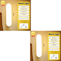 Rechargeable Motion-Sensor LED Tube Light, Magnetic Mount