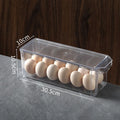 Stackable Clear Refrigerator Organizer Bins with Lids