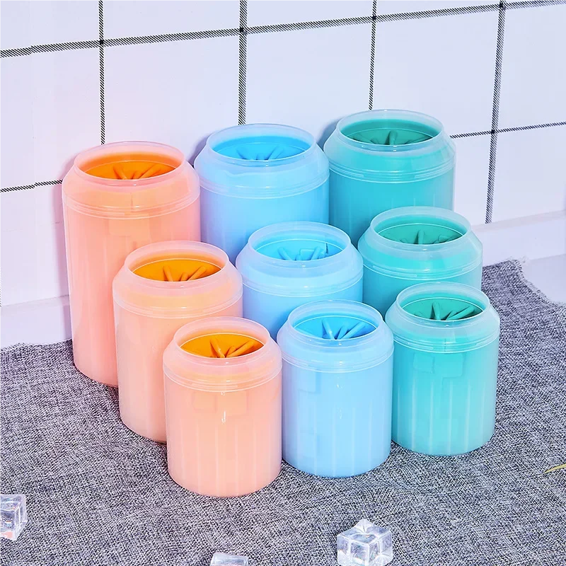 Portable Silicone Dog Paw Cleaner Cup