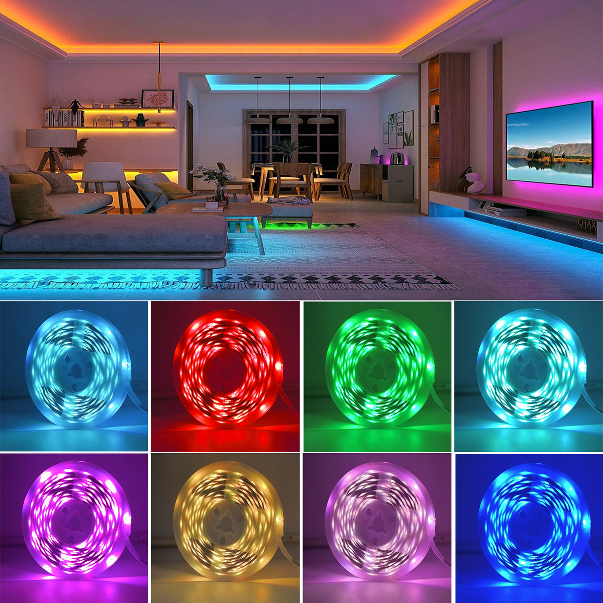 App RGB LED Strip Room Lights — image 2