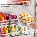 Clear Refrigerator Produce Drawer Bin