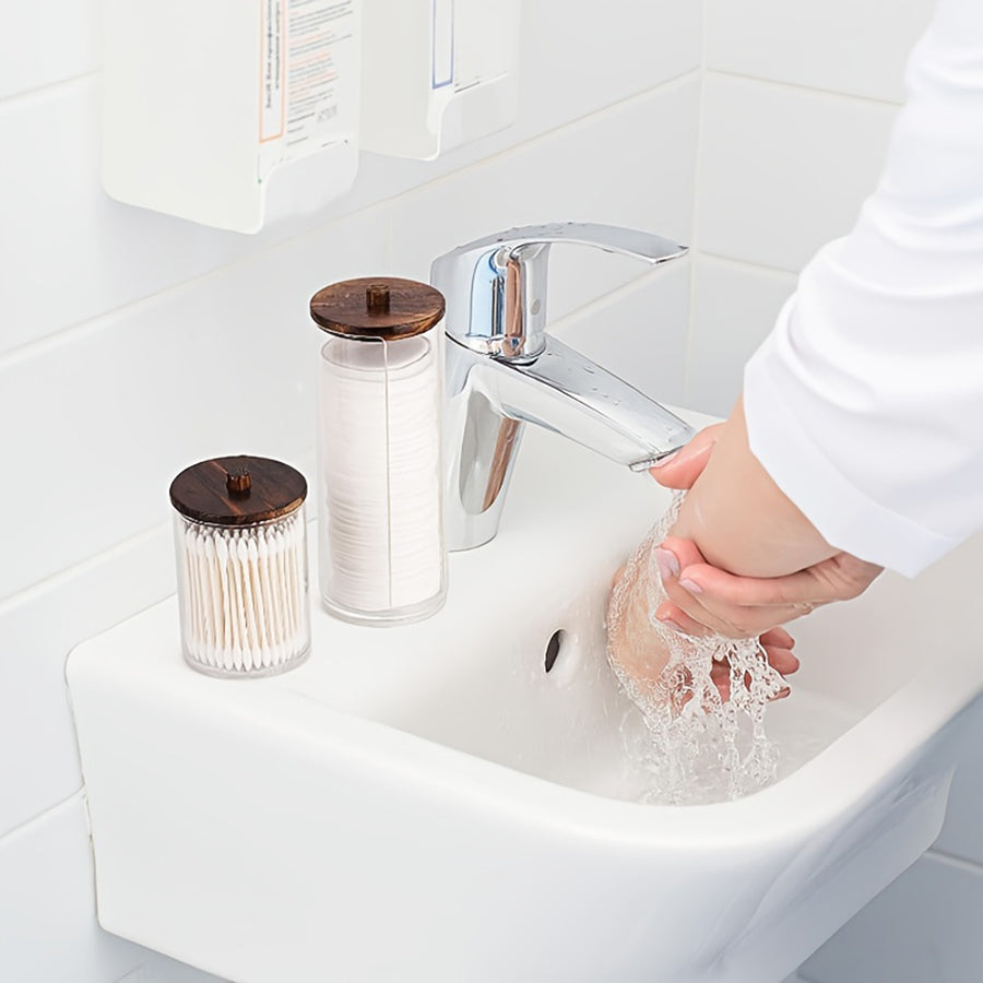 Cotton Pad Dispenser Jar