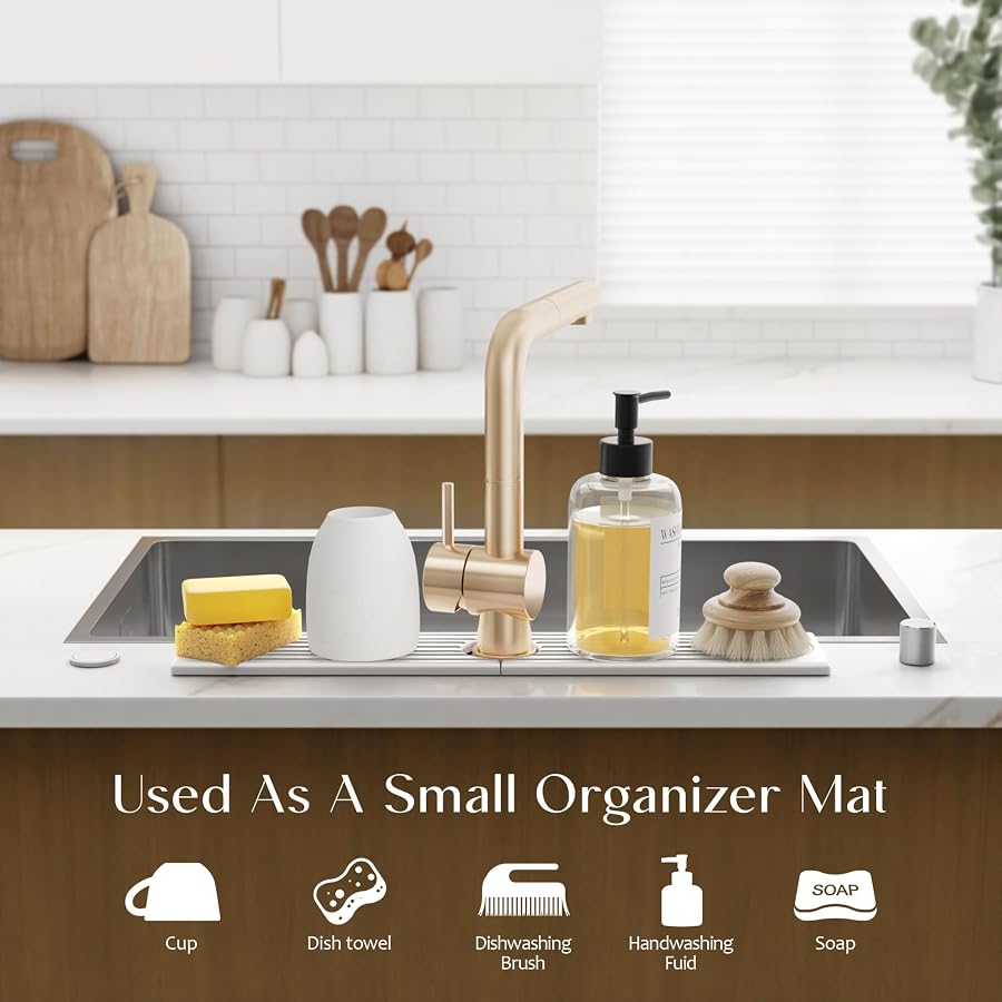 Diatomite Faucet Drying Mat