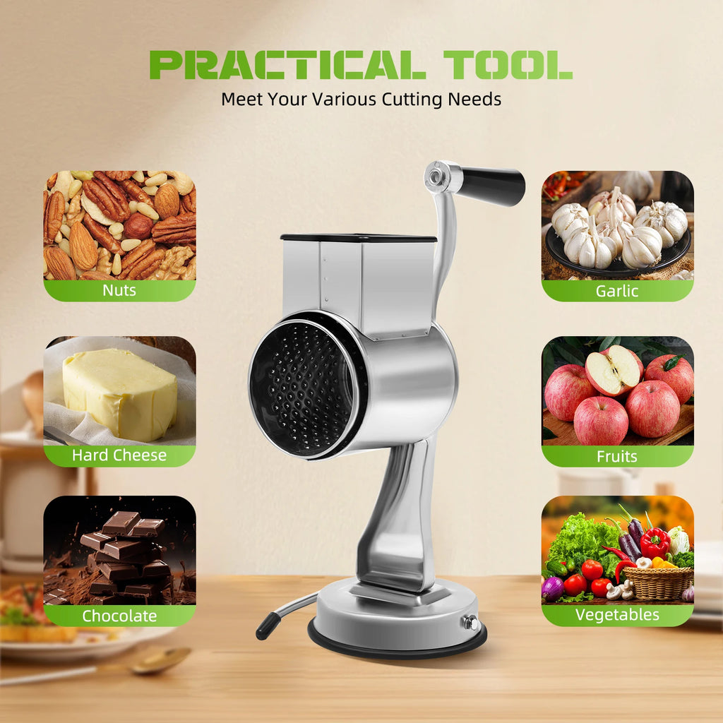 Rotary Vegetable Grater (5 Blade)