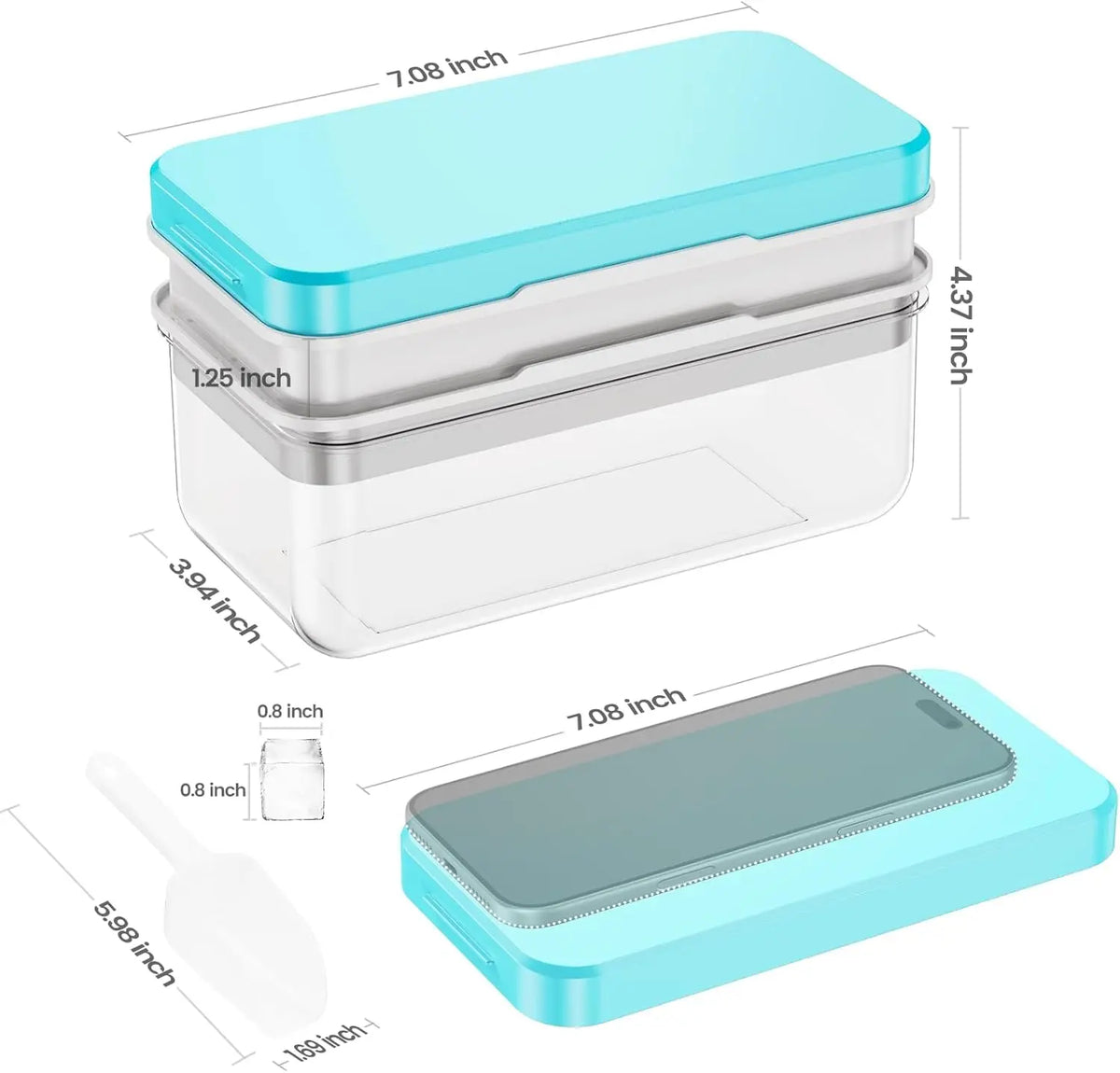 Flycity Ice Cube Tray Set